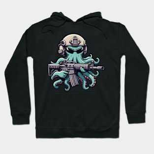 Tactical Octopus Adventure Tee: Where Intelligence Meets Style Hoodie